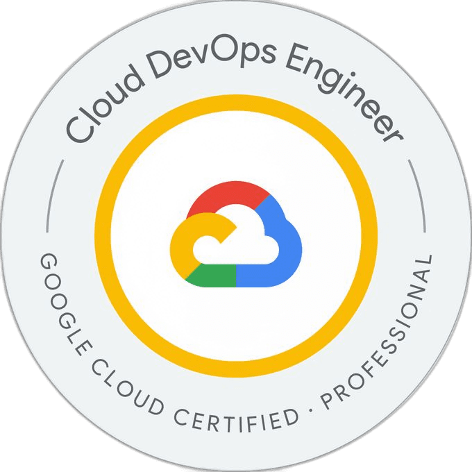 Professional Cloud DevOps Engineer badge